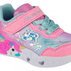 Pantofi pentru adidași Skechers Unicorn Charmer - Lil Stellar 302694N-PKTQ Roz