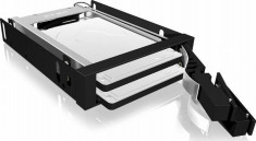 Rack HDD RaidSonic Icy Box Mobil 2x 2.5&amp;quot; SATA HDD/SSD Black foto