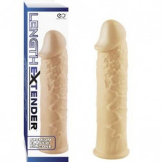 Prelungitor Penis Realistic Natural, Excellent Power, [ 15 cm x 3,5 cm ]