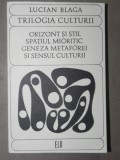 TRILOGIA CULTURII de LUCIAN BLAGA , 1969