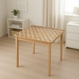 Rola folie protectie masa transparenta PVC siliconizat 0.8x20m, grosime 1.2mm, model trandafiri Breckner Germany