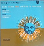 Disc vinil, LP. Eugene Ormandy Dirige L&#039;orchestre De Philadelphie-Grieg, Bizet, Eugene Ormandy Dirige L&#039;orc-242622