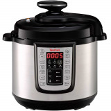 Cumpara ieftin Oala sub presiune electrica multifunctionala Tefal One Pot CY505E30, 1200 W, 5.8 L, Negru/Argintiu