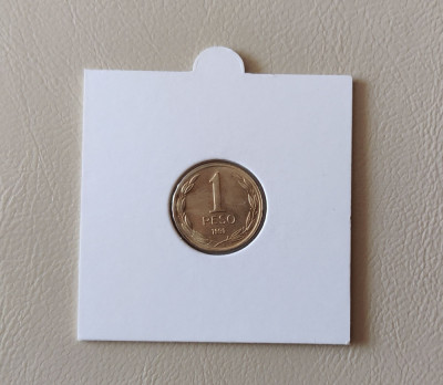 Chile - 1 Peso (1990) - monedă s195 foto