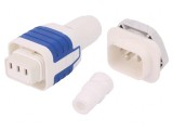 Conector Alimentare AC Tată-Mamă &Oslash;cablu 6-10mm