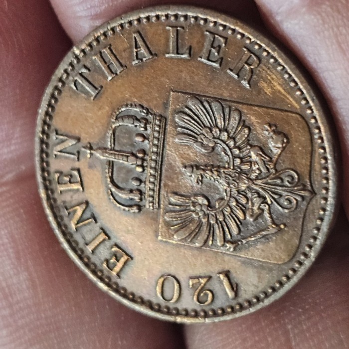 Germania 3 PFENNINGE 1867 A