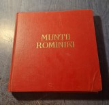 Muntii Romaniei: Colectia Iosif Fischer, Al. Badauta. Geografie, ed. Scrisul Romabesc, 208 pagini