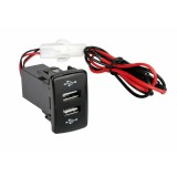 Priza dubla USB incorporabila 12/24V camion - Scania Garage AutoRide