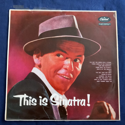 Frank Sinatra - This Is Sinatra _ vinyl,LP - Capitol, UK, _ NM / VG+ foto