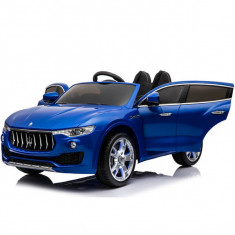 Masina electrica cu telecomanda Maserati Levante Albastru foto