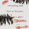Everything That Hurt Us Becomes a Ghost: Poems