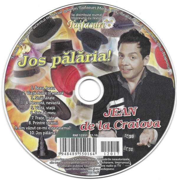 CD Jean de la Craiova &lrm;&ndash; Jos Pălăria!, original