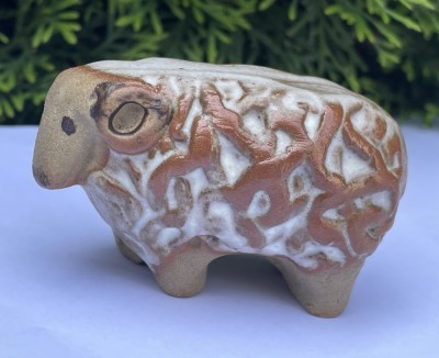 Sculptura animaliera, Studio U.K. TREMAR, berbec, anii 1970 foto
