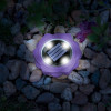 Lampa solara LED - violet - alb rece - 11,5 x 2,3 cm, Garden Of Eden