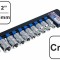 Torx Nuss Set, E-Profil, 1/2 Zoll, E10-E24, Industrie Nusssatz