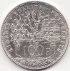 Moneda Franta - 100 Francs 1983 - Argint, Europa