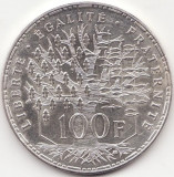 Moneda Franta - 100 Francs 1983 - Argint