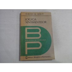 LOGICA SENTIMENTELOR - Theodule RIBOT