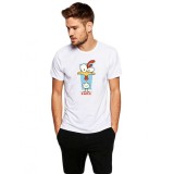 Tricou barbati alb - DAFUQ - L