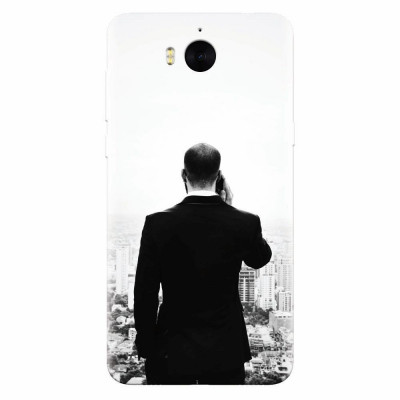 Husa silicon pentru Huawei Y5 2017, Man In Suit foto