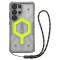 Husa Samsung Galaxy S25 Ultra UAG Pathfinder Clear MagSafe, Active Neon Lanyard