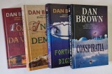 CODUL LUI DA VINCI / INGERI SI DEMONI / FORTAREATA DIGITALA / CONSPIRATIA de DAN BROWN , 2004 *SET DE 4 VOLUME