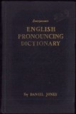 HST C3273 English pronouncing dictionary by Daniel Jones, 1958