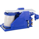 CISA 107120001 - grup bobina 12V AC, dreapta, suport nylon albastru