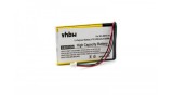 Baterie GPS VHBW pentru Garmin N&uuml;vi 200, 200w, 250, 252w, 260, 270 - 1250mAh, 3.7V