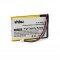 Baterie GPS VHBW pentru Garmin N&uuml;vi 200, 200w, 250, 252w, 260, 270 - 1250mAh, 3.7V