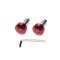 Set 2 capeti ghidon, culoare rosu, interior ghidon 13mm Cod Produs: MX_NEW AW56918BR