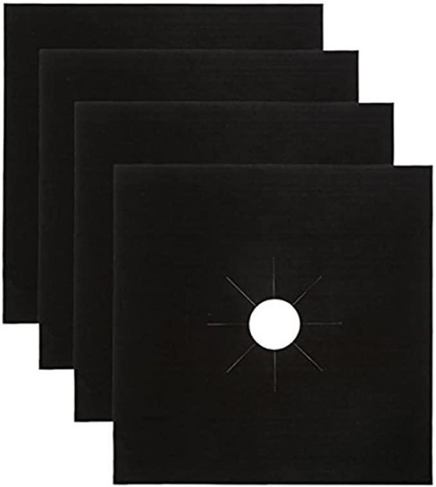 Set 4 Folii de Protectie Premium pentru Plita si Aragaz BLACK, MyStyle&reg;