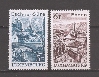 Luxemburg 1977 - Peisaje, 2. serii, 4 poze, MNH foto