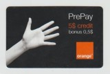 bnk card Romania - Orange - Open Palm Front bonus 0.5$ - 12/07 - RO-ORA-REF-0003-0712A