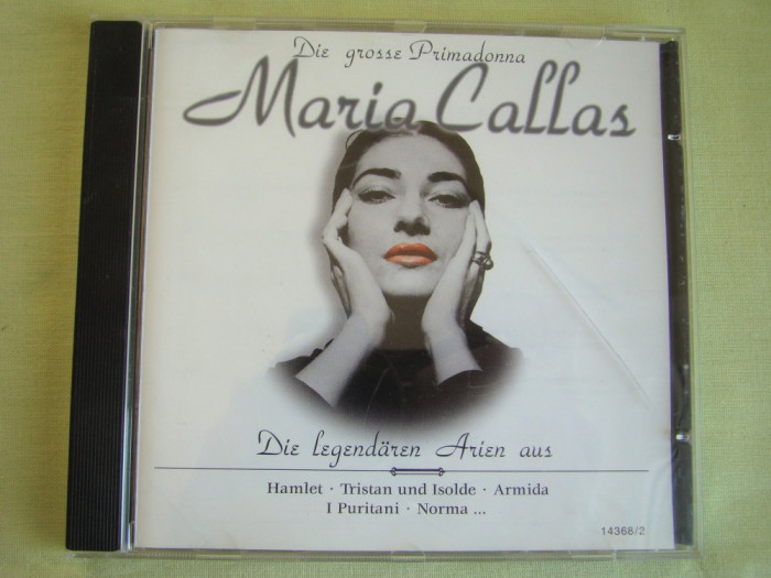 MARIA CALLAS - The Great Primadonna 1 si 2 - 2 C D Originale ca NOI