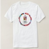 Echipa națională de hochei tricou de copii Ice Hockey World Championship Czechia MS 2024 White - Dětsk&eacute; S 6 - 106 - 116