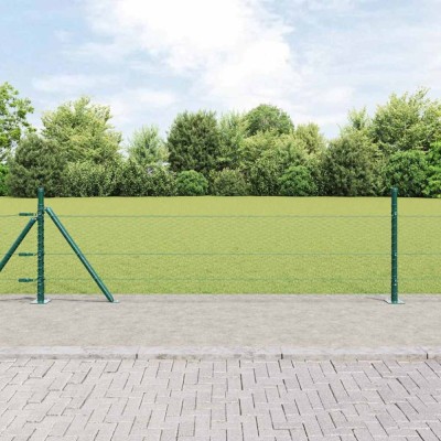 gard hexagonal verde 0.4x10 m oțel foto