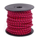 Franghie rola 10 mm x 15 m , culoare rosu cu negru