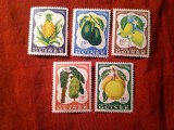 Serie Guinea 1959 - Fructe , 5 valori
