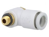 Racord Push-In 90&deg; M5 - 1-10 Bar