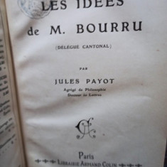 Jules Payot - Les idees de M. Bourru (1904)