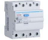 Diferential RCCB 63A 4P 100mA 6Ka tip A selectiv Hager CN463J