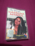 CASETA AUDIO MADALINA MANOLE-THE BEST OF /ORIGINALA RARA!!!!