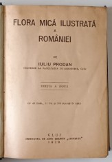 FLORA MICA ILUSTRATA A ROMANIEI de IULIU PRODAN , 1939 *PREZINTA HALOURI DE APA foto