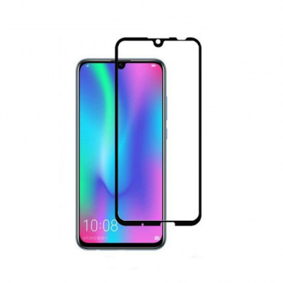 Folie de protectie sticla 6D Huawei P smart 2019, Neagra foto