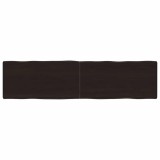 Cumpara ieftin Blat masă, 160x40x(2-6) cm, maro, lemn tratat contur organic