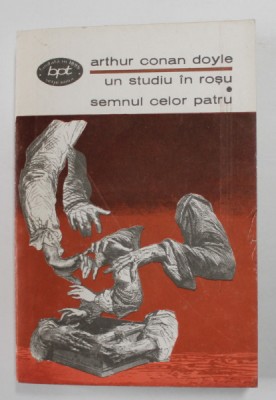 UN STUDIU IN ROSU / SEMNUL CELOR PATRU de ARTHUR CONAN DOYLE , 1973 foto