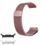 Curea metalica compatibila Samsung Galaxy Watch9 40mm, Milanese Loop, Roz