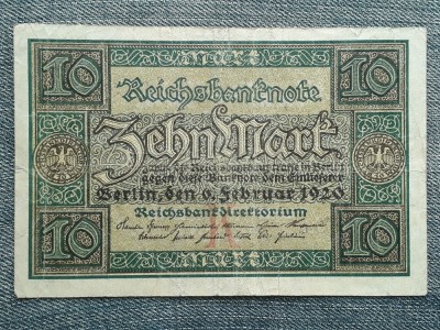 10 Mark 1920 Germania / marci seria 9764937 foto