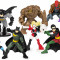 Batman Set De 8 Eroi Minifigurine 5Cm